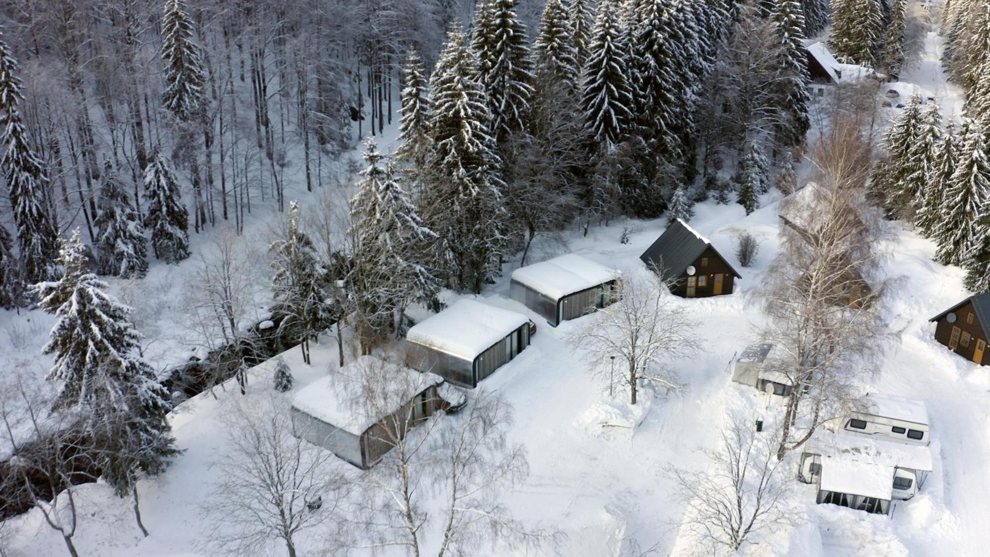 Chalets&Apartments - Base Camp Medvědín Spindleruv Mlyn Exterior foto
